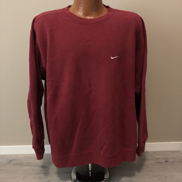 red nike crewneck vintage